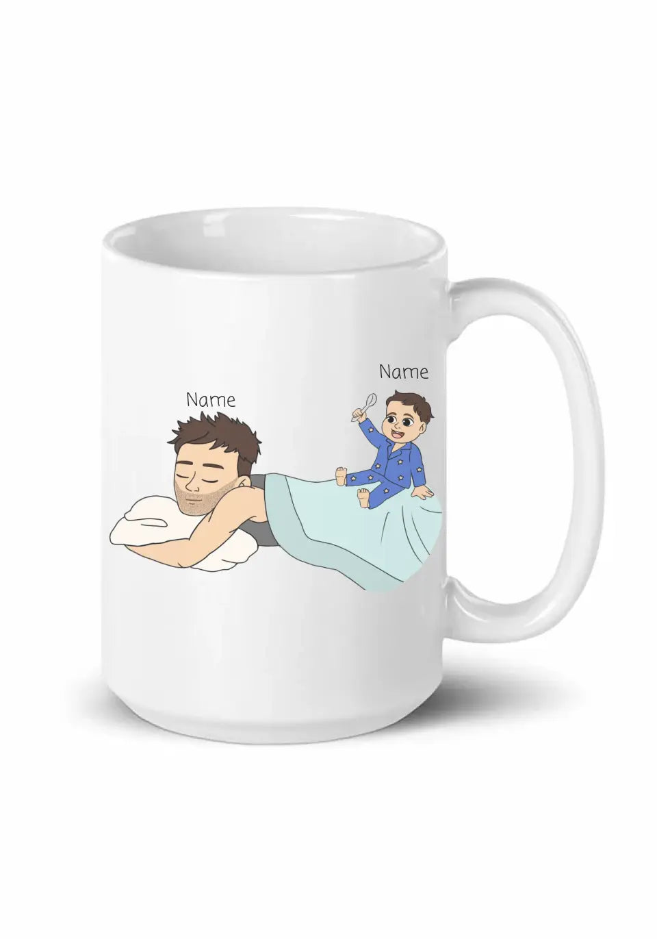 Personalized Dad Mug