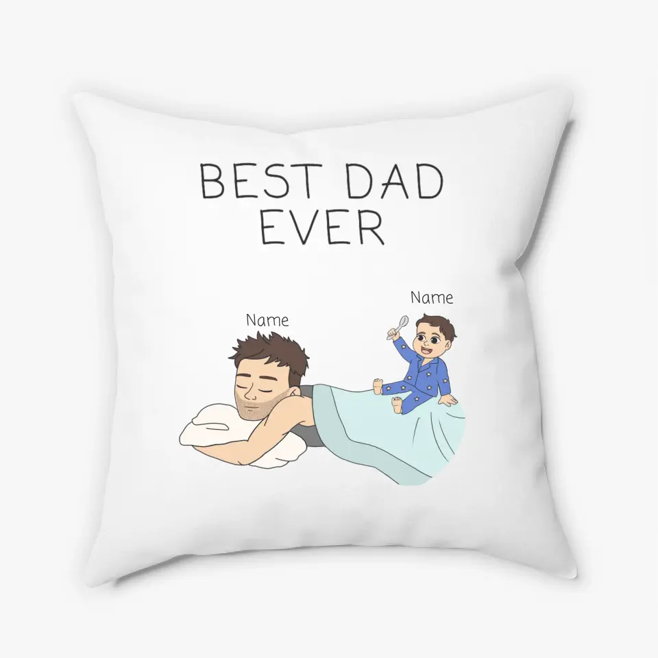 Personalized Dad Pillow